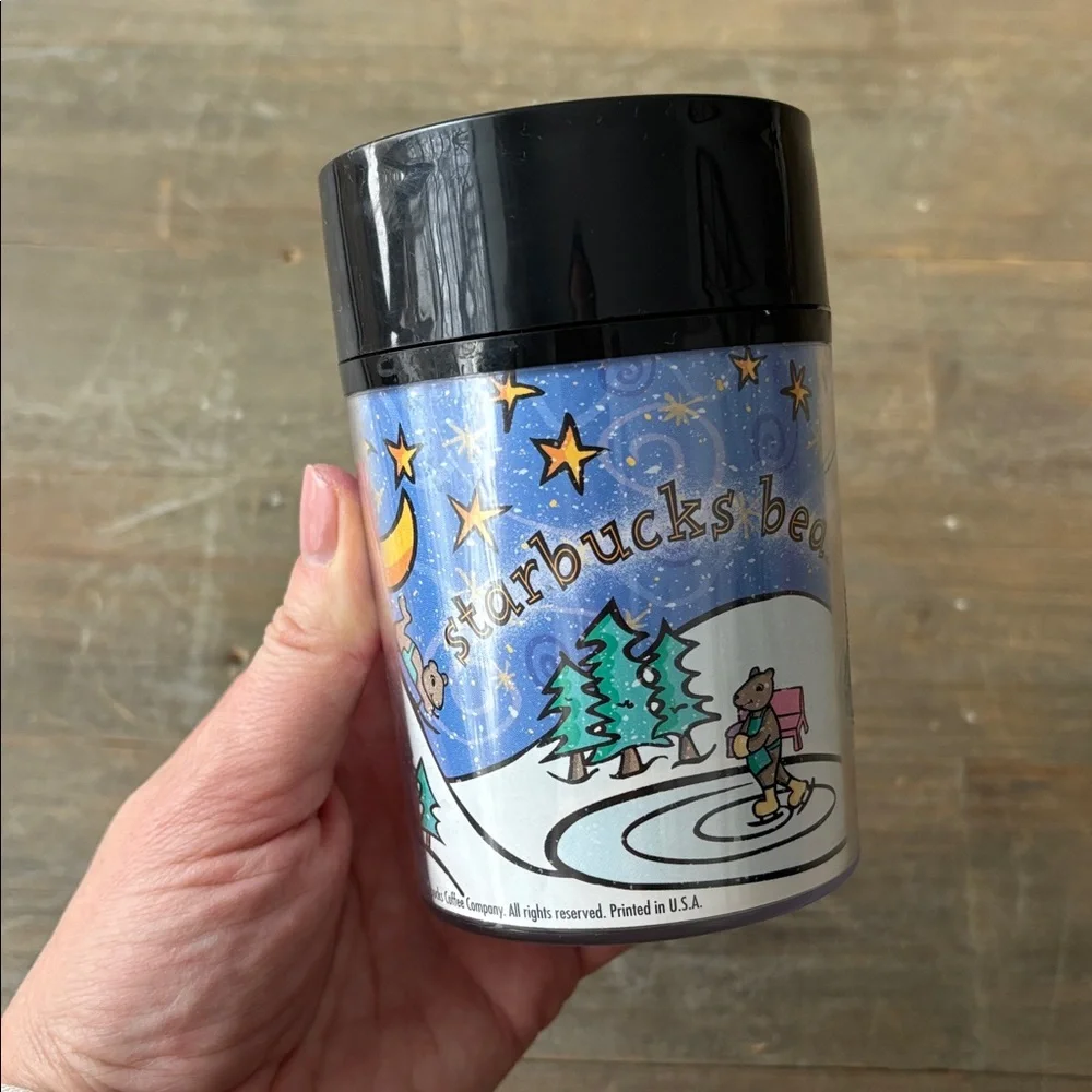 Vintage 1997 Starbucks “Bearista” travel coffee cup